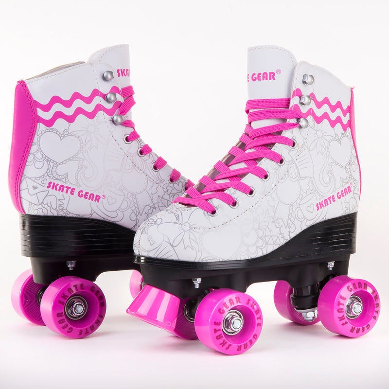 Skate Gear Graphic Roller Skates