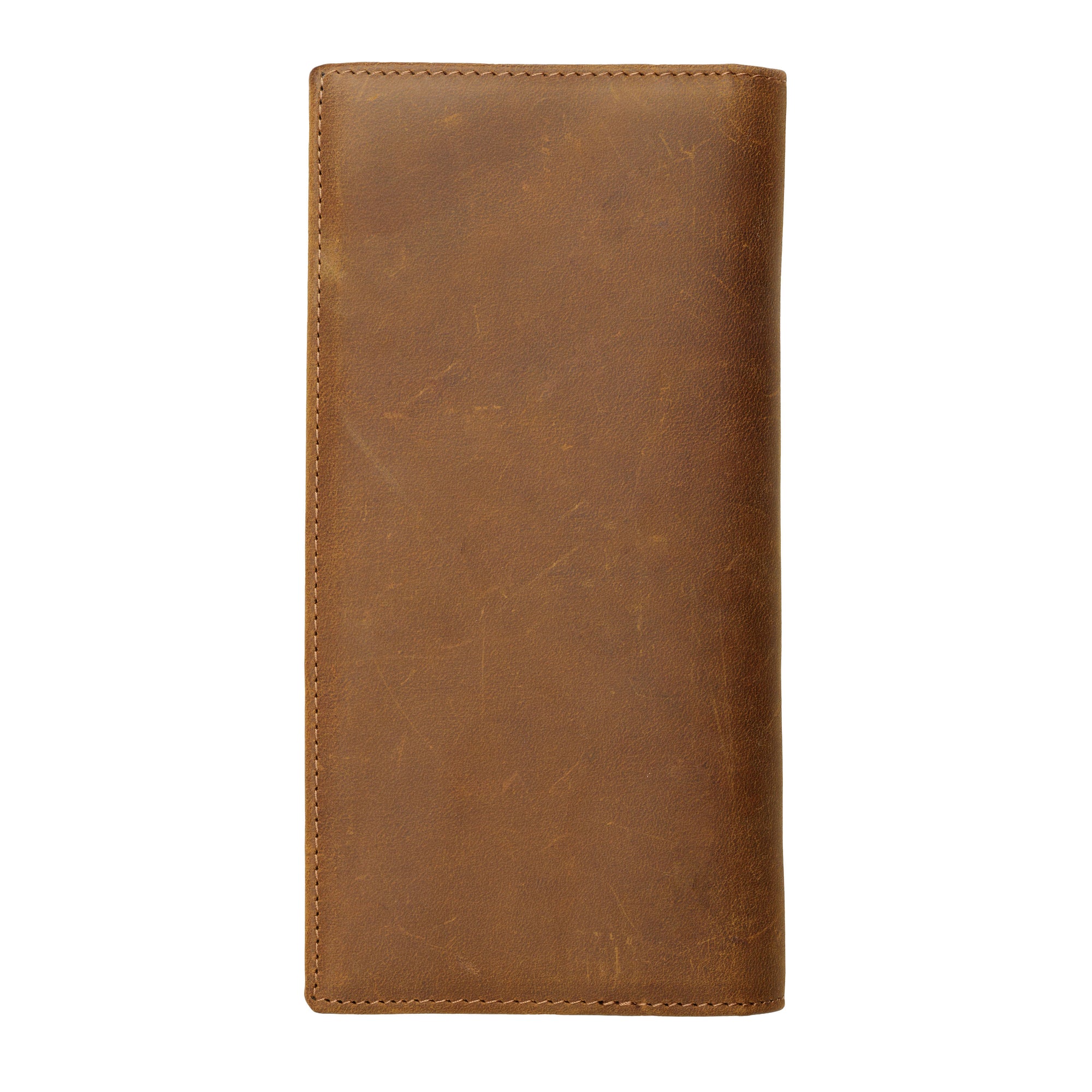 RA_BA3064-A1 P&G GENUINE LEATHER TOOLED BROWN MEN WALLET WESTERN