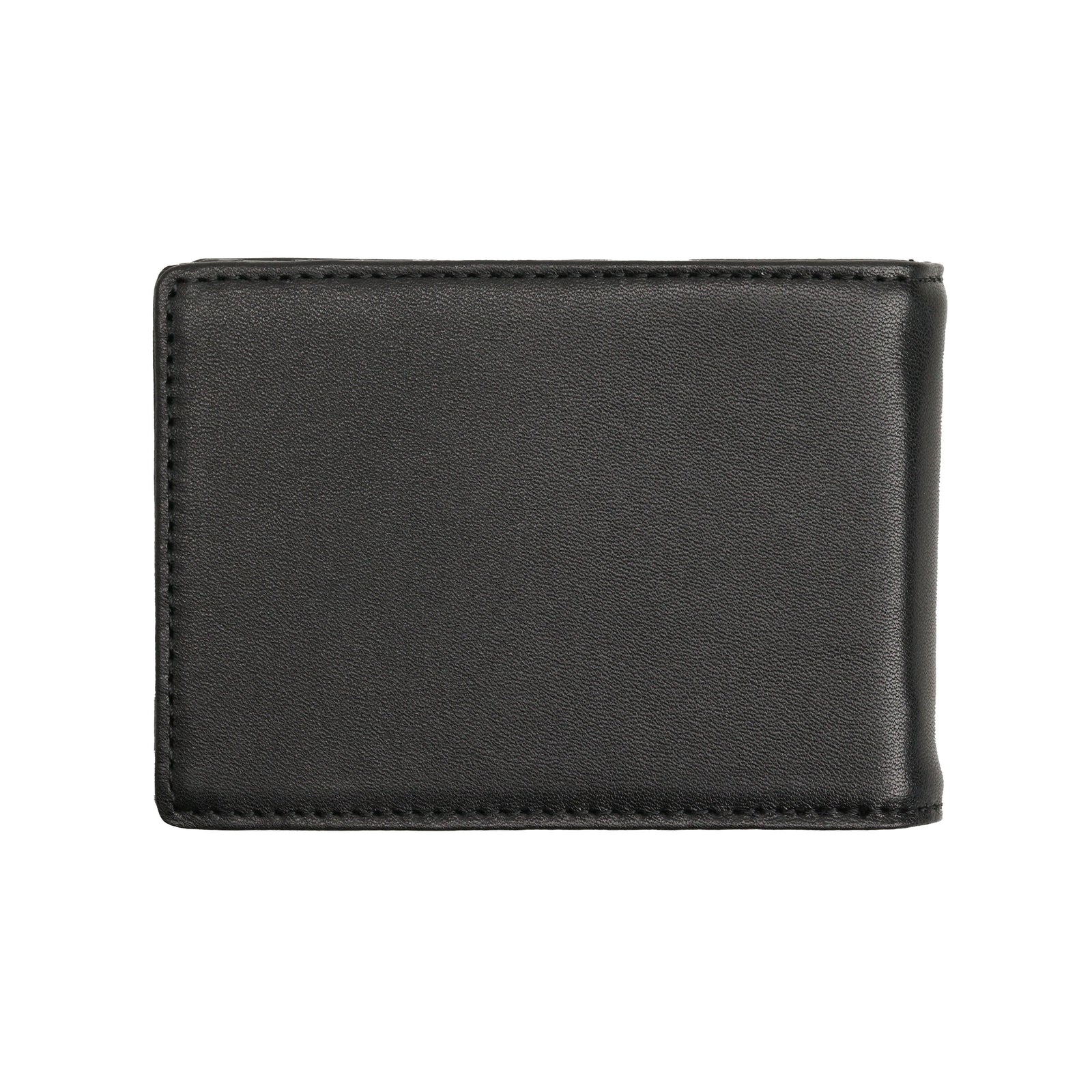 Ford Mustang Vintage Top Grain Black Leathertrifold Wallet 