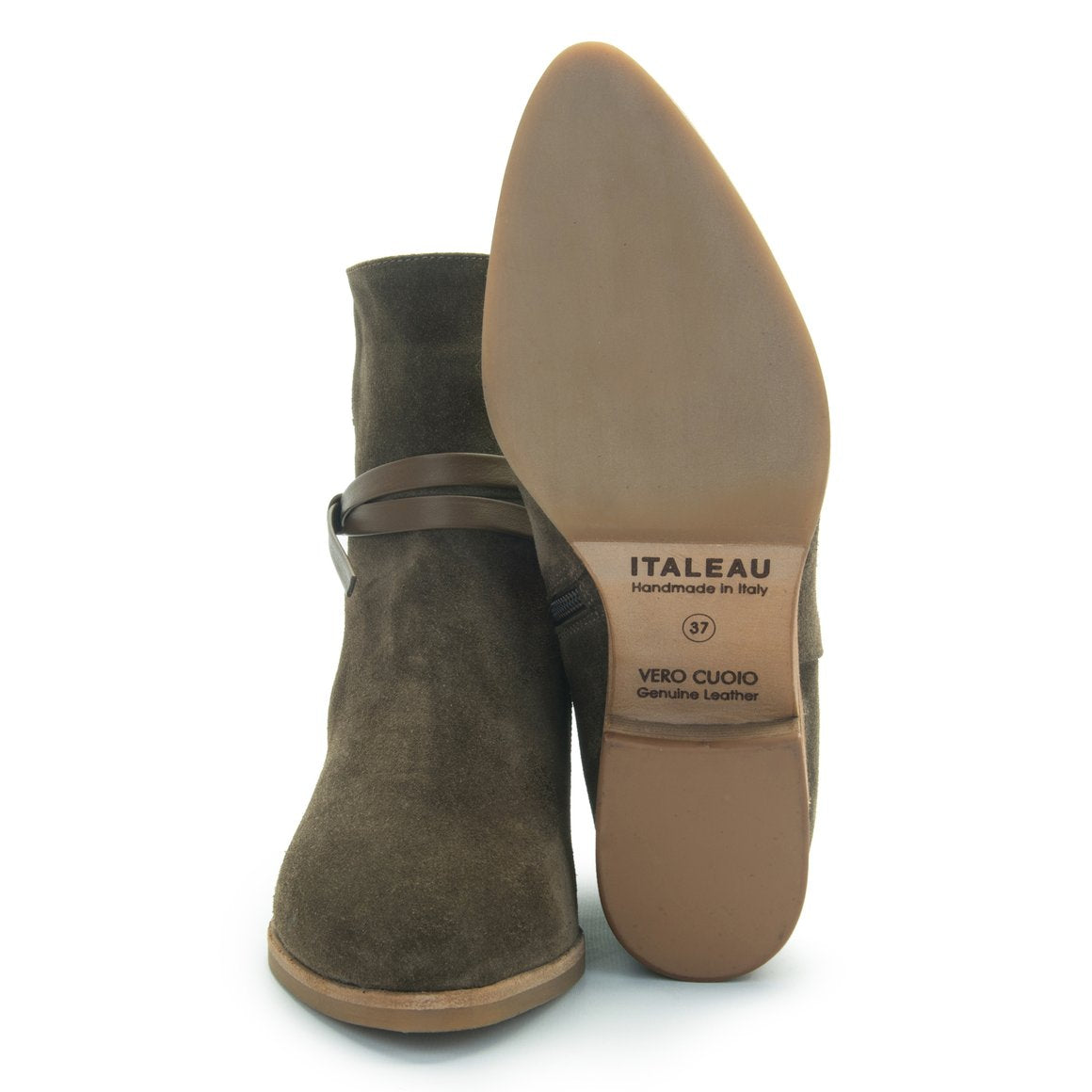 Ankle Boots | Italian Suede Boots - Italeau