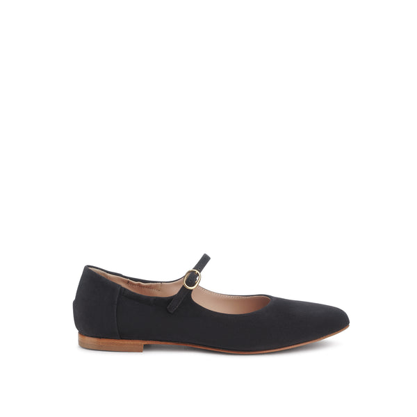 Melia Flex Flats | Women’s Mary Janes | Italian Suede Shoes - Italeau