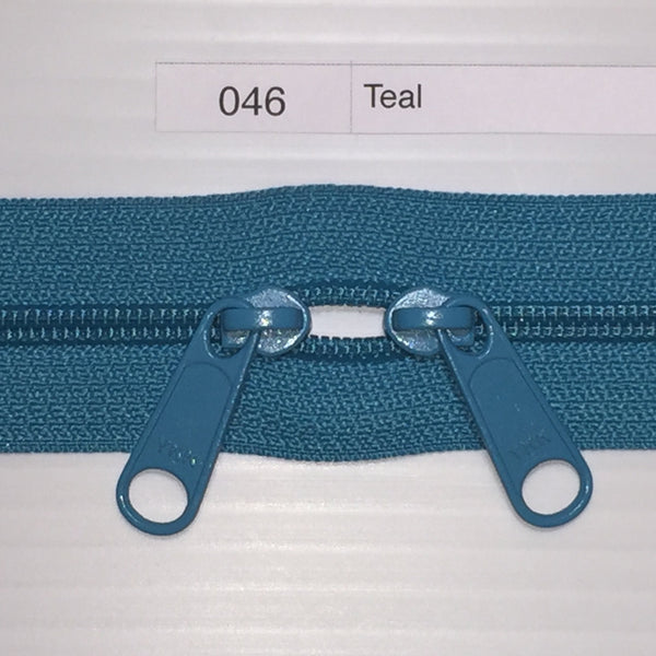 YKK-00046 Teal – Sew Much Nicer, LLC