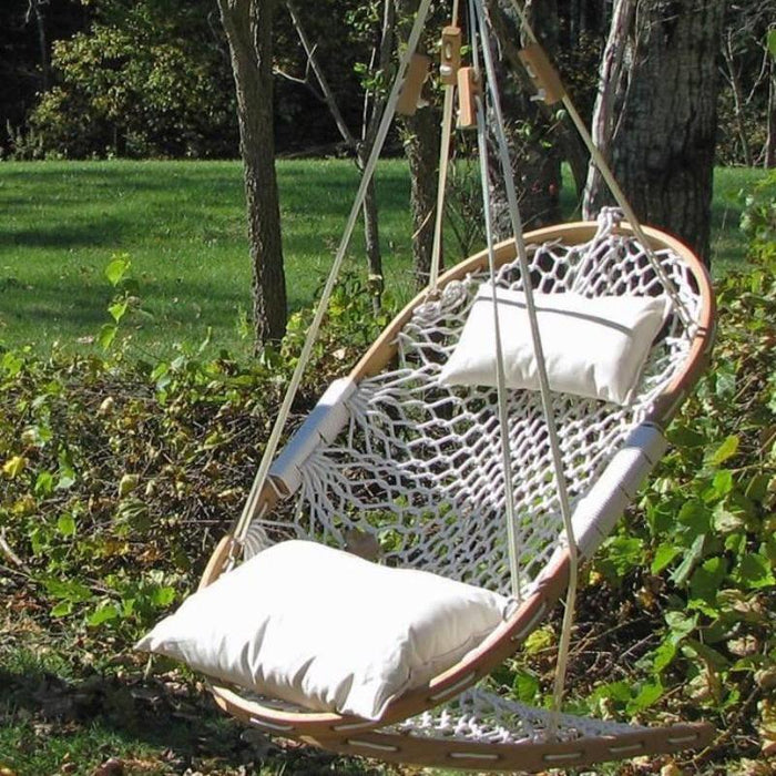 Hanging Hammock Chair With Footrest 
