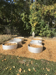 corrugated metal raised garden bed