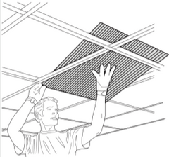How To Install Tin Ceiling Tiles