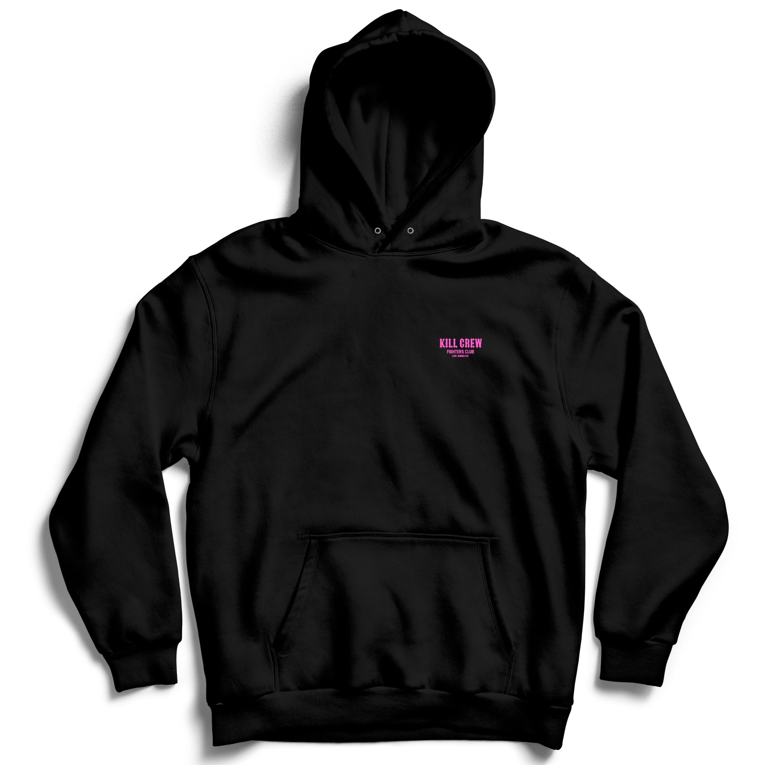 OVERSIZED LUX THRIVE UNDER PRESSURE HOODIE - BLACK - Kill Crew