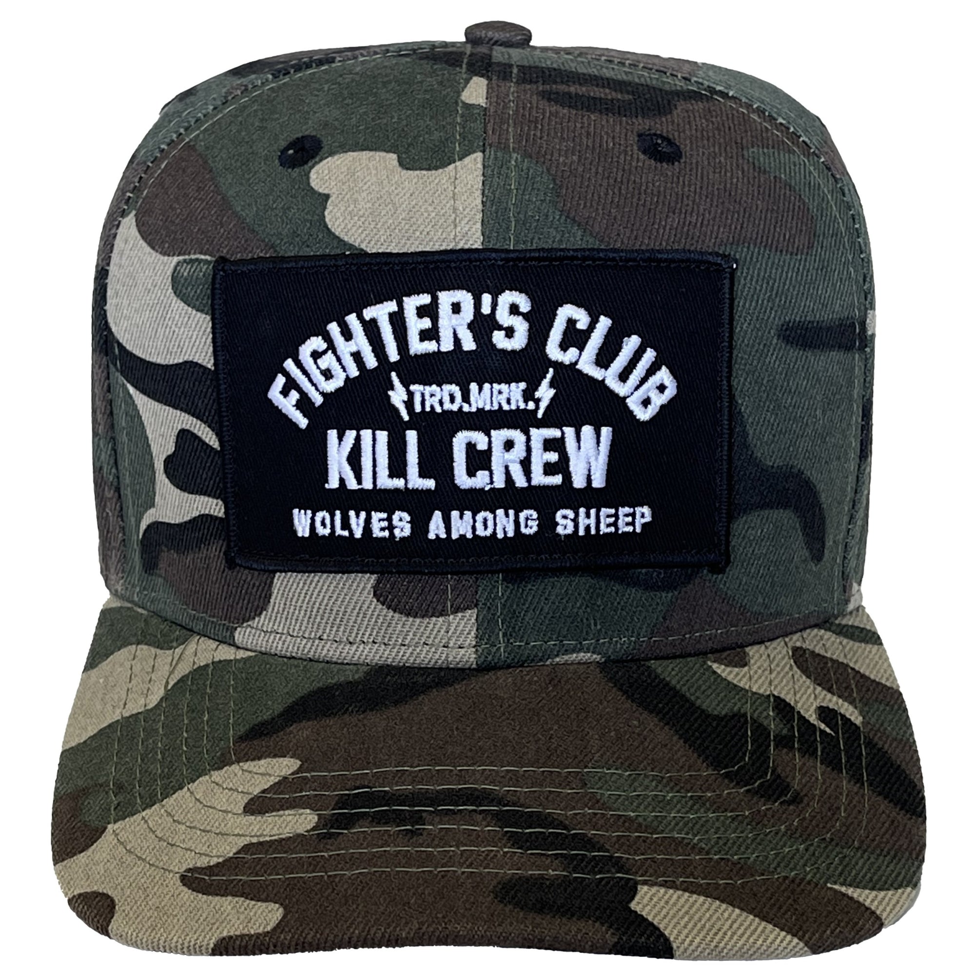 FIGHTER'S CLUB CAMO - SNAPBACK - Kill Crew