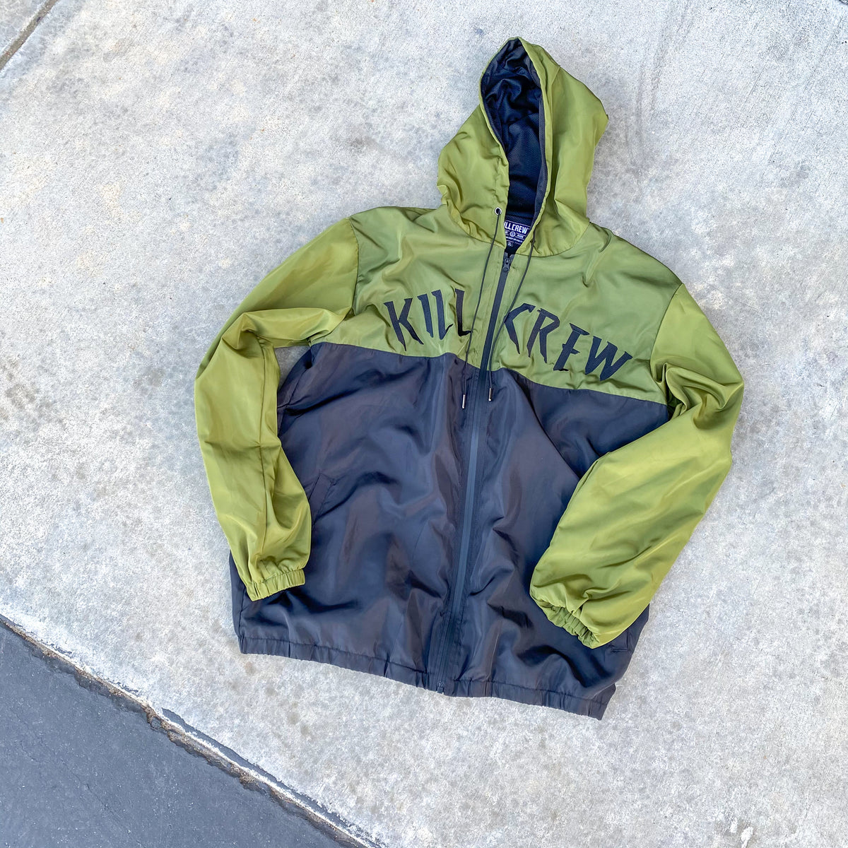 KILL CREW WINDBREAKER OLIVE Kill Crew