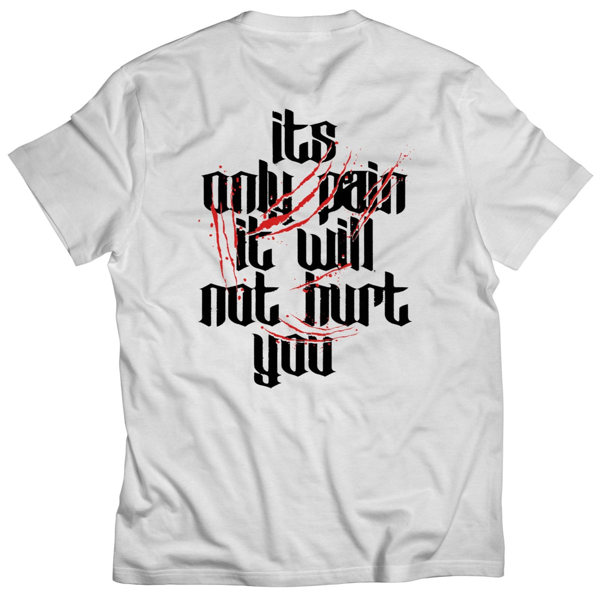 IT'S ONLY PAIN T-SHIRT - BLACK - Kill Crew