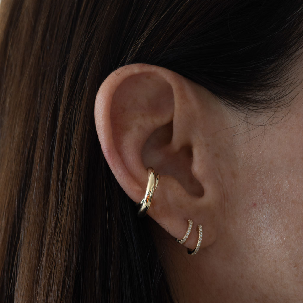 Gabriela Artigas Double Huggie Earings 