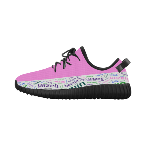 light purple running shoes