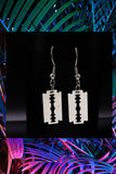 Grunge Razor Earrings