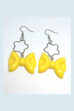 ☯Yellow Bow Earrings☯