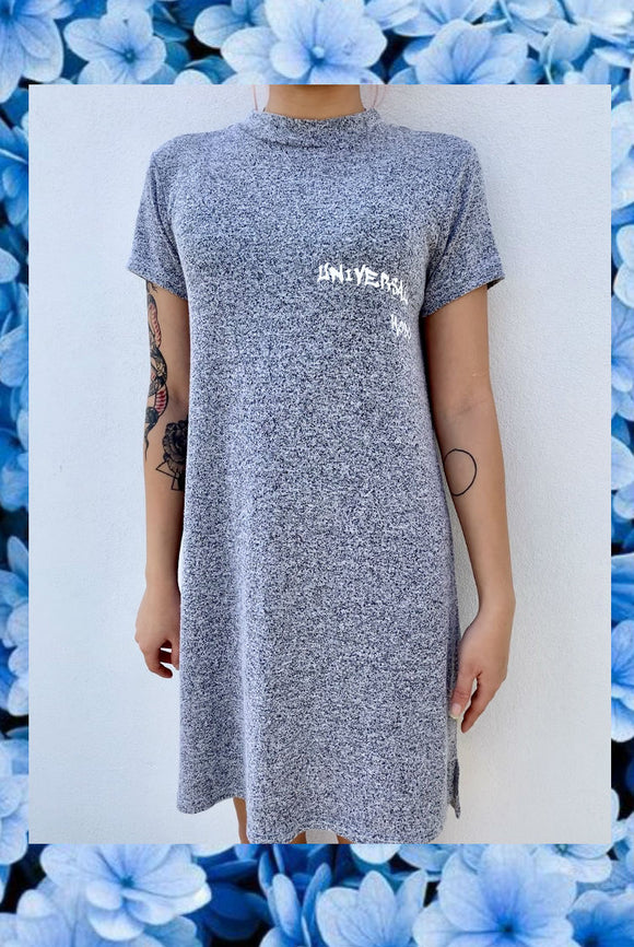 ☯Grey doctorneufeld Low Turtleneck Dress☯