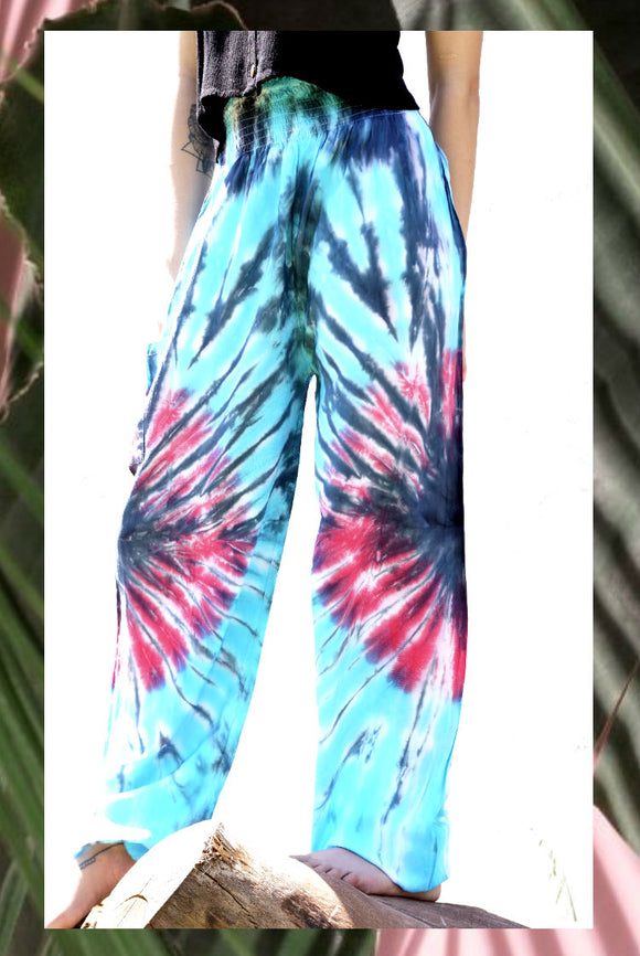 ☯Mandala Inspired Tie Dye Hippie Pants☯