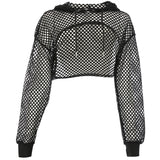 Mesh Hoodie