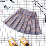 Plaid Pleated Skirts (Many Variants)