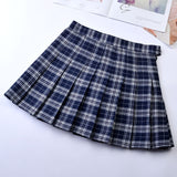 Pleated Plaid Tennis Skirts