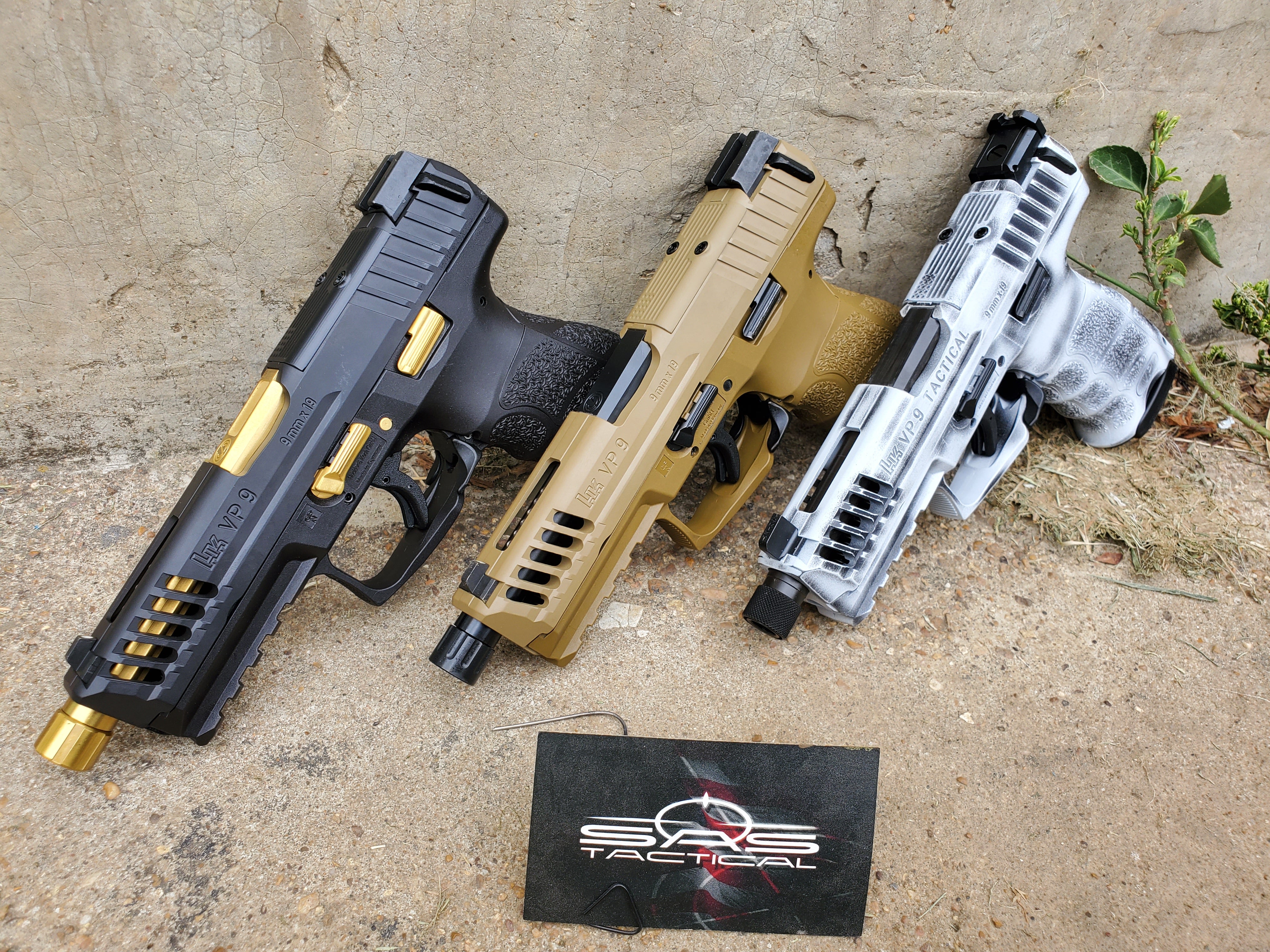HK45 - Design #1 Slide Milling Service (No red dot cutout)