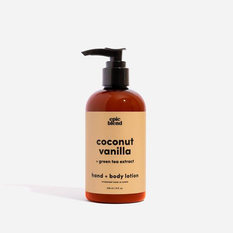 epic blend coconut vanilla body lotion in Vancouver