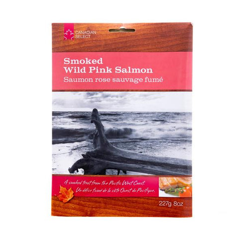 smoked wild pink salmon Canada