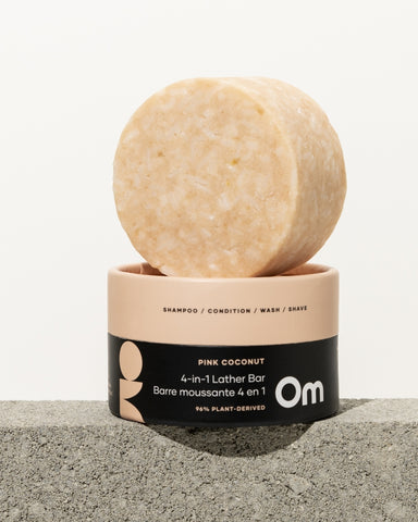 Om Skin 4 in 1 lather bar