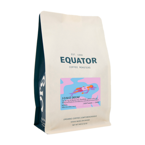 Organic Decaf Coffee Beans by Equator