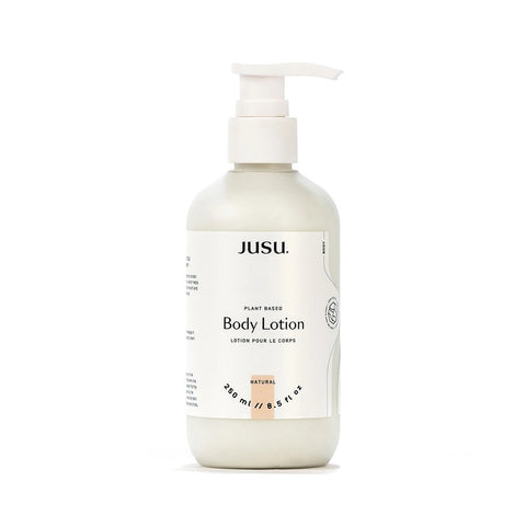 all natural scent free body lotion by Jusu