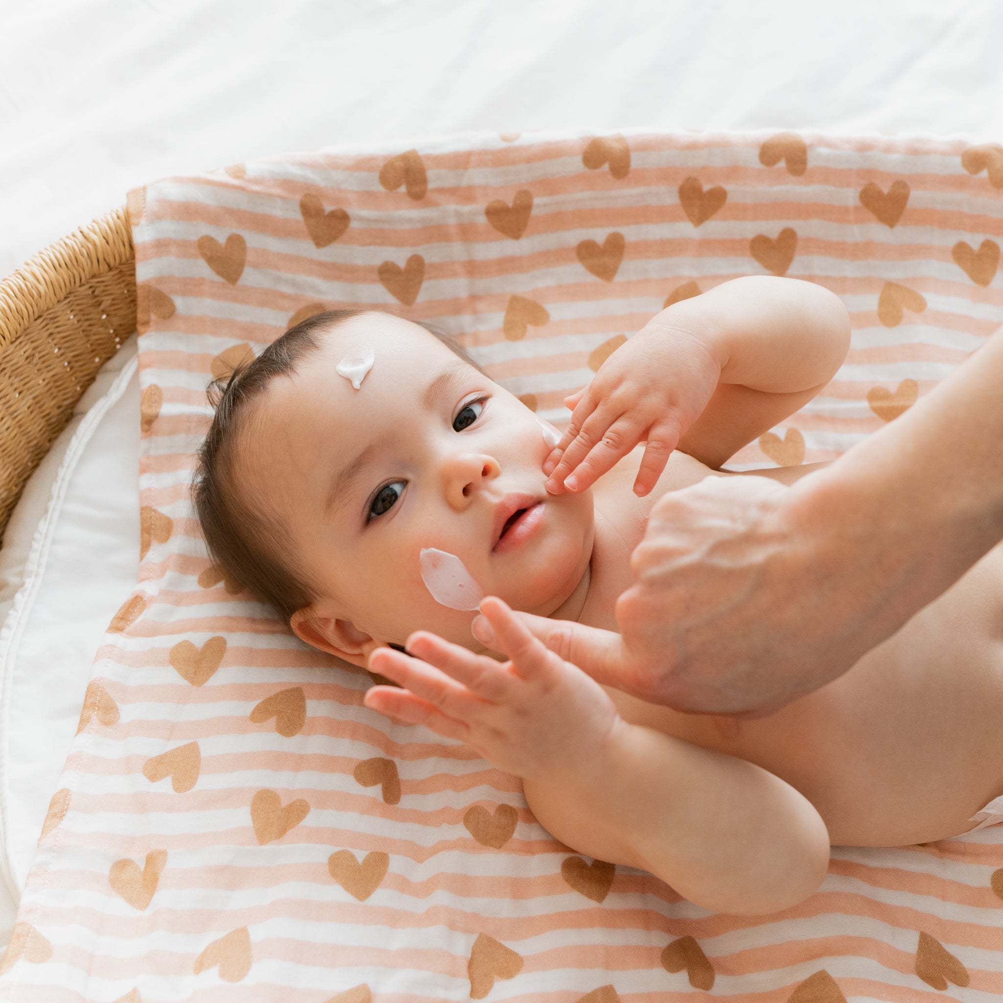 la crème visage bébé