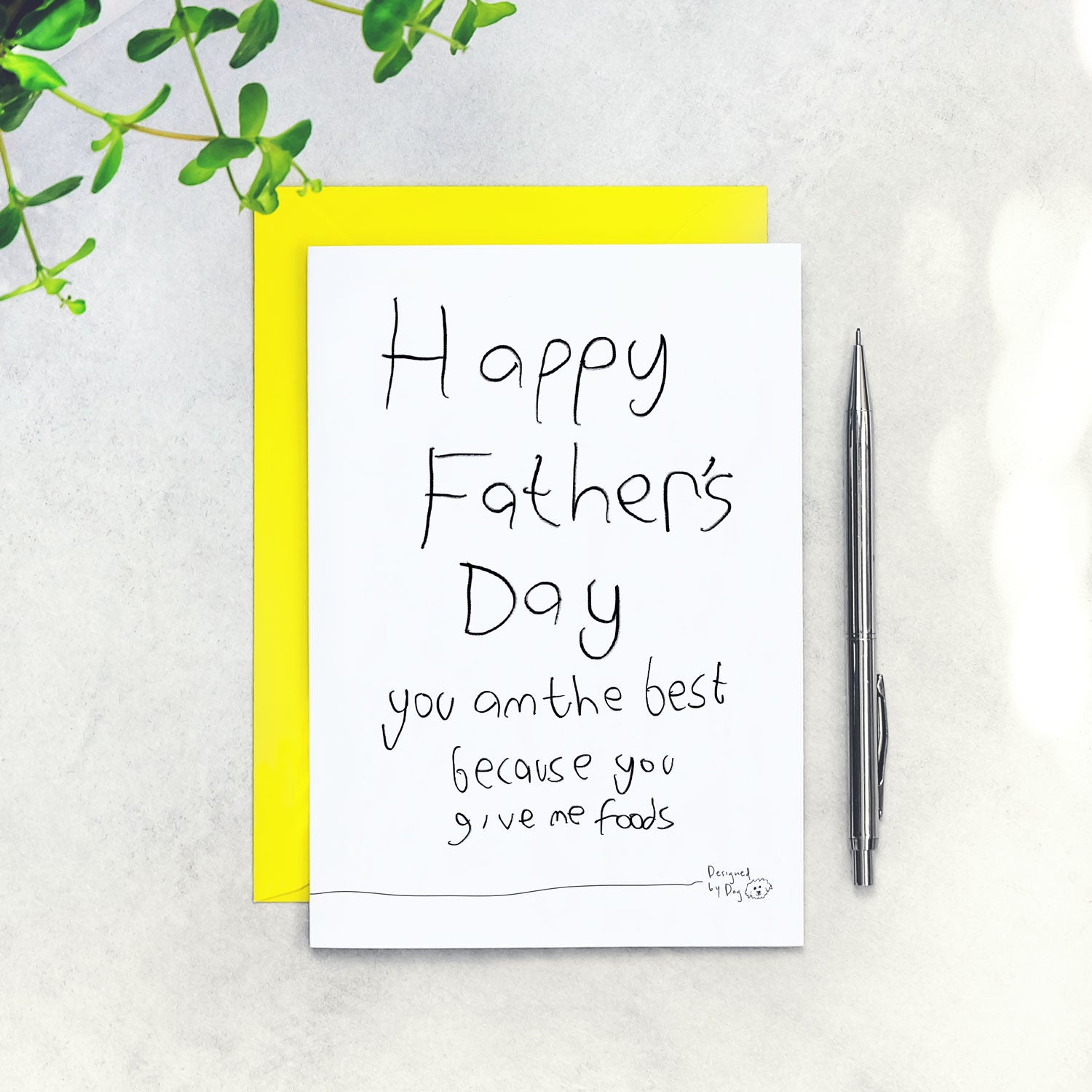 funny things to put on a father's day card