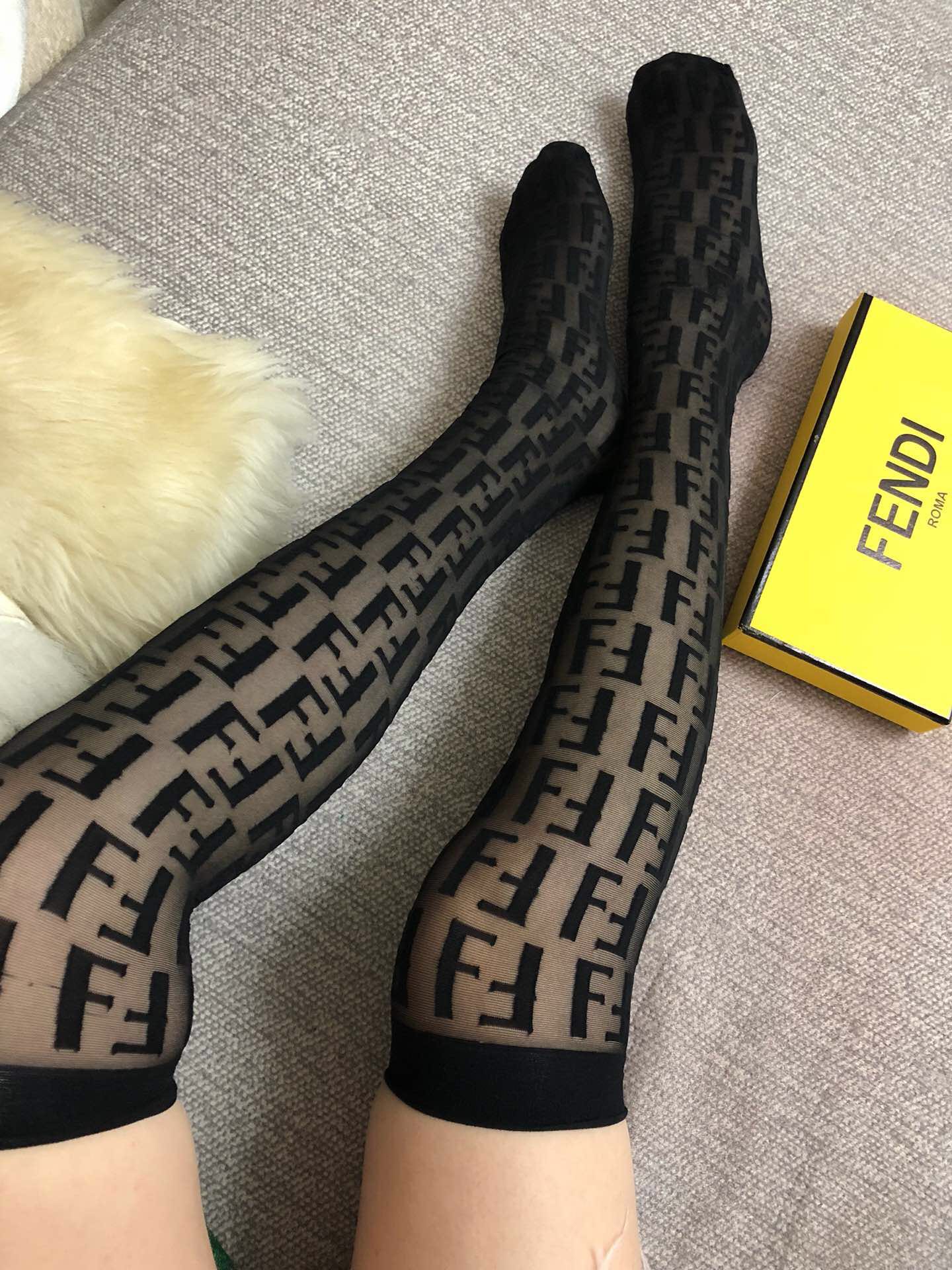 FENDI Women Long Socks