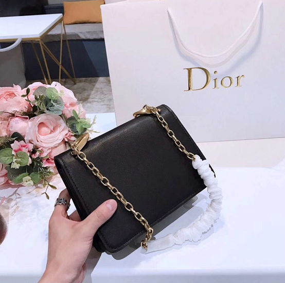 Dior Women Leather Shoulder Bag Crossbody Satchel