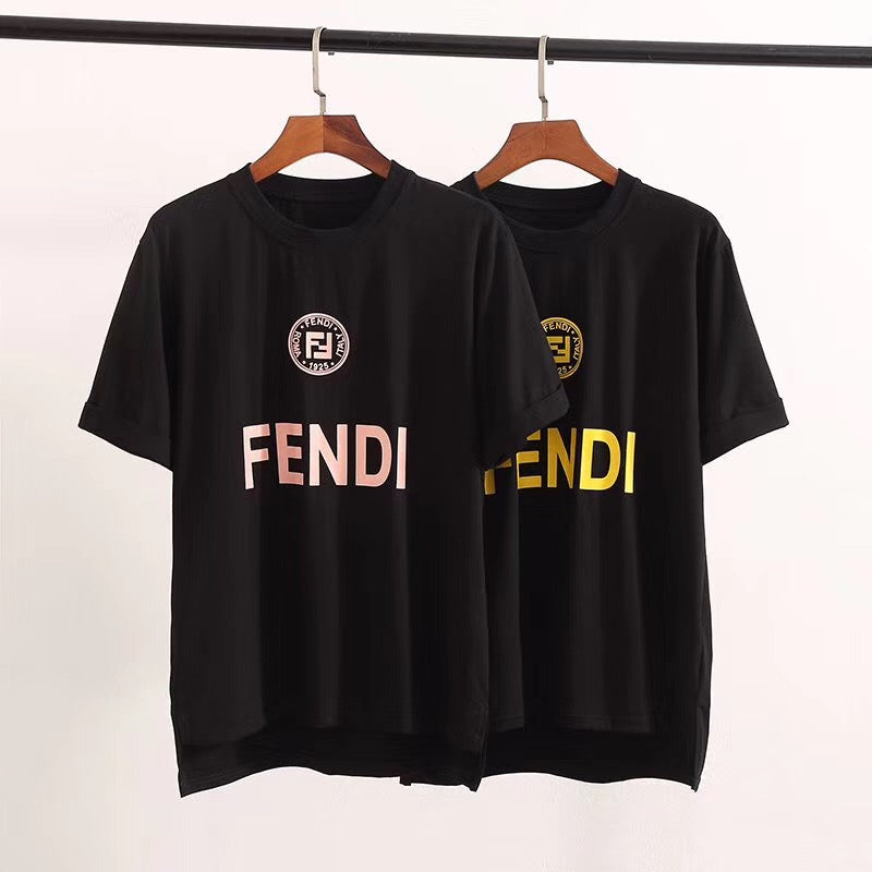 Fendi Women Short Sleeve Bowknot Top