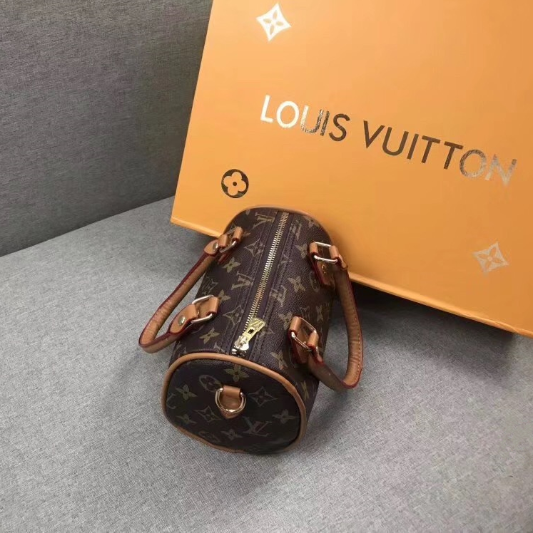 LV Women Shopping Bag Leather Tote Handbag Shoulder Bag