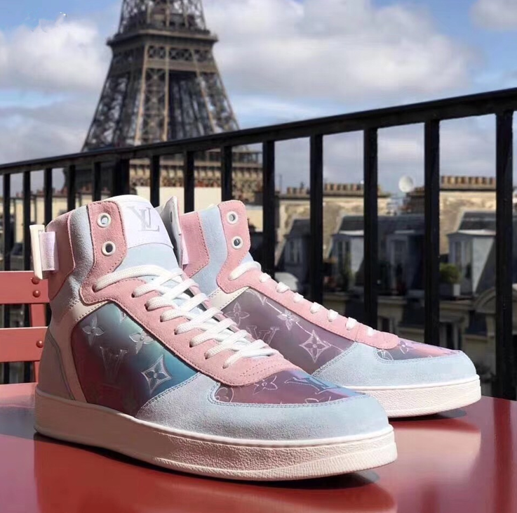 LV Louis Vuitton Letter recreational sneakers