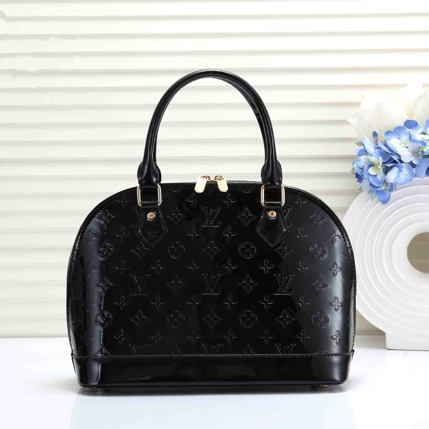 LV Louis Vuitton Women Shopping Bag Leather Tote Handbag Satchel Bag