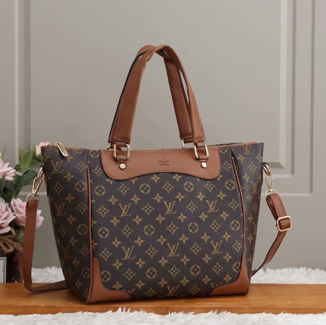 Louis Vuitton LV Women Fashion Leather Handbag Tote Satchel