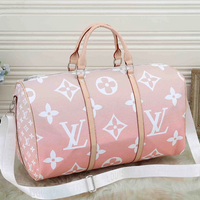 Louis Vuitton LV Women Men Luggage bag color cloud printing gradient