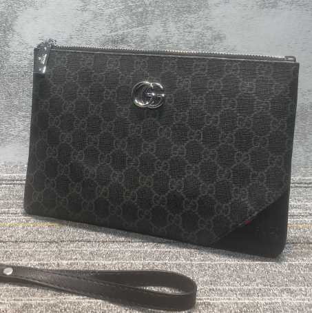 GG Selling Business Documents Handbags Fashionable Men and Women Briefcases LV pattern coffee