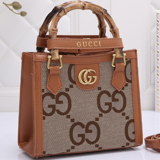 GG Women Fashion Leather Tote Satchel Shoulder Bag