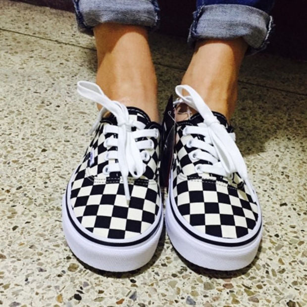 Vans Old Skoo Checkerboard Old Skool Sneaker