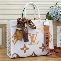 Louis Vuitton LV Women Men Luggage bag color cloud printing gradient