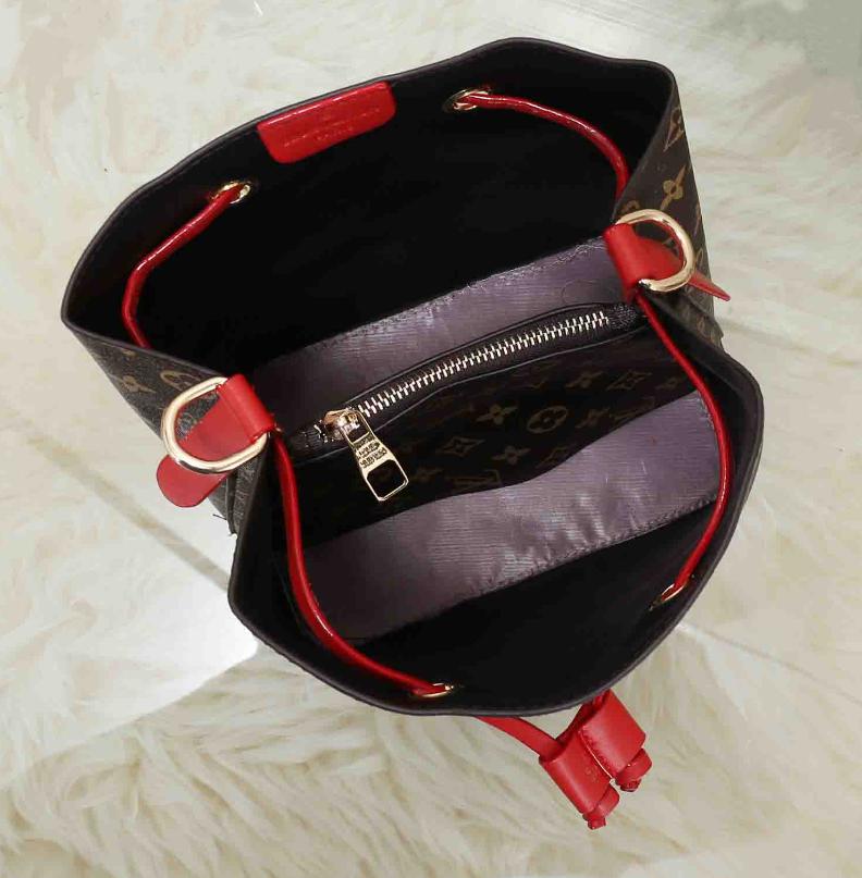LV Women Shopping bag Leather Satchel Handbag Crossbody Shoulder