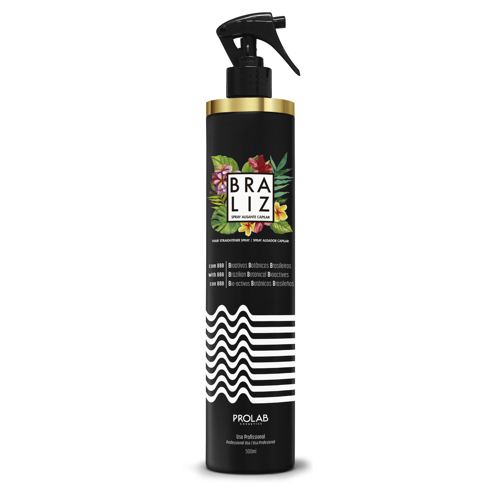 Braliz Keratin Hair Straightening Spray 500ml:  PROFESSIONAL USE ONLY