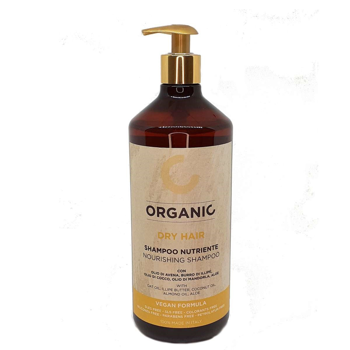 Organic Dry Hair – Nourishing Shampoo 1Lt