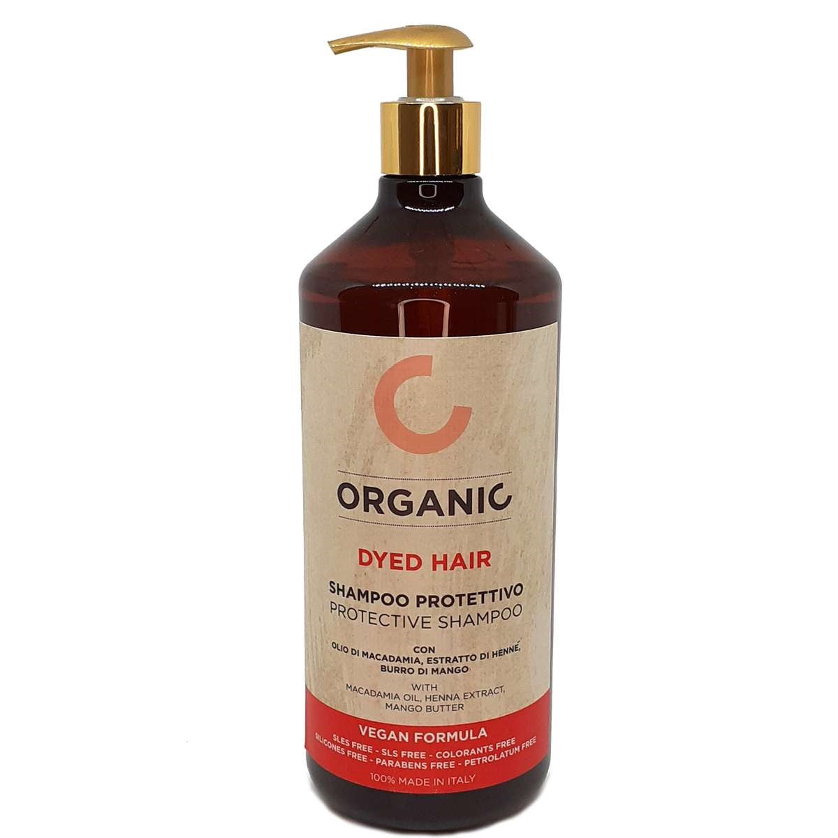 Organic Dyed Hair – Protective Shampoo 1Lt