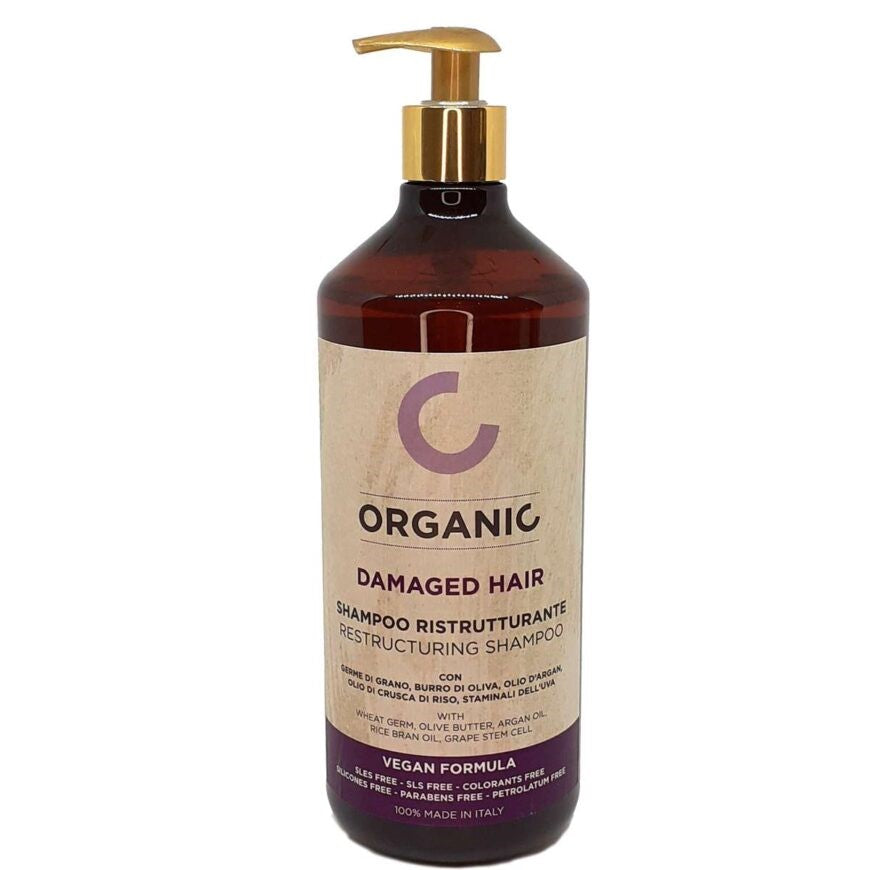 Organic Damaged Hair – Restructuring Shampoo 1Lt