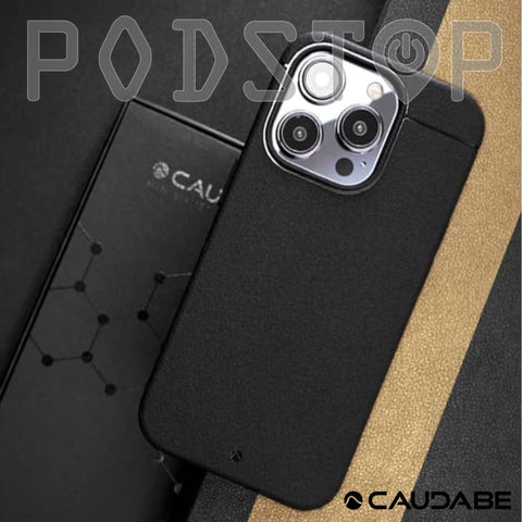 Synthesis | Rugged, Protective iPhone 15 Pro Max Case Black from Caudabe