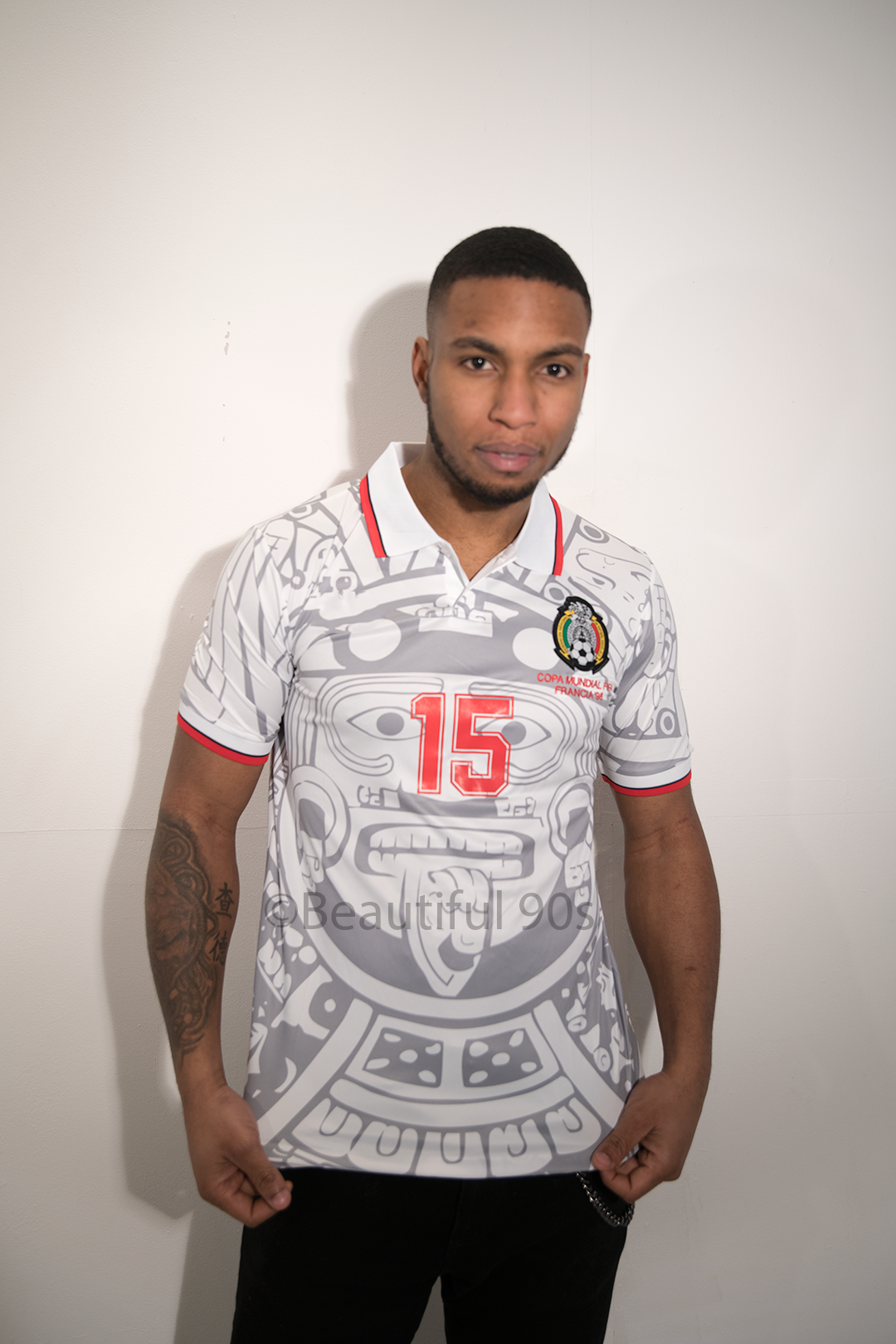 mexico 1998 football shirt