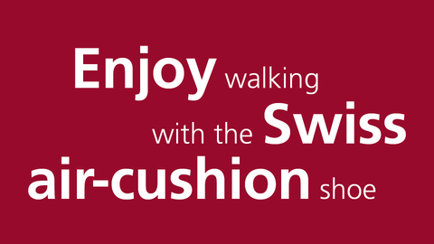 swiss air cushion shoes